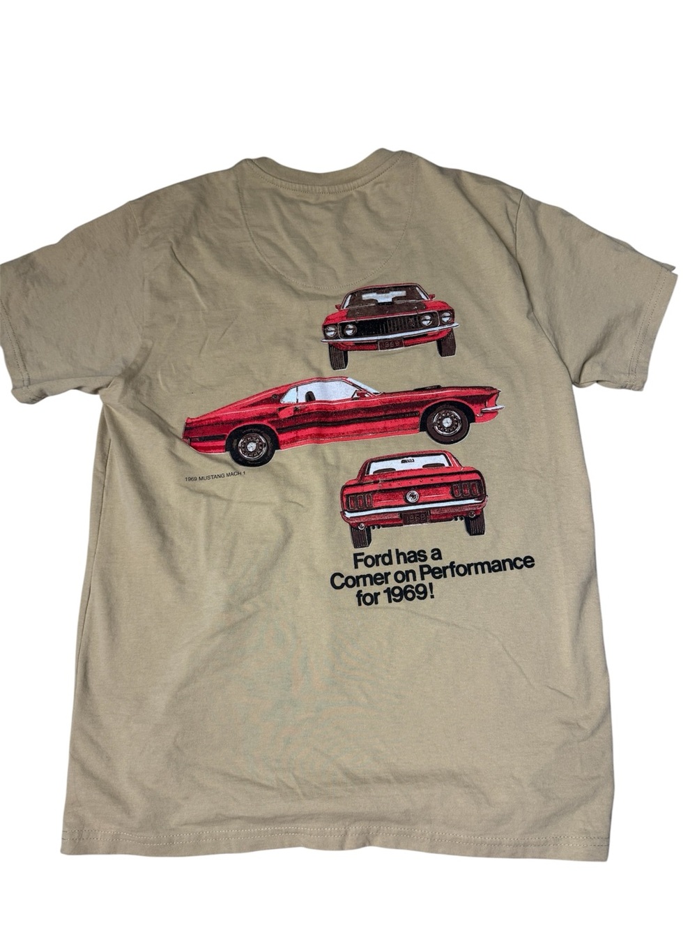 Ford Mustang graphic tee shirt